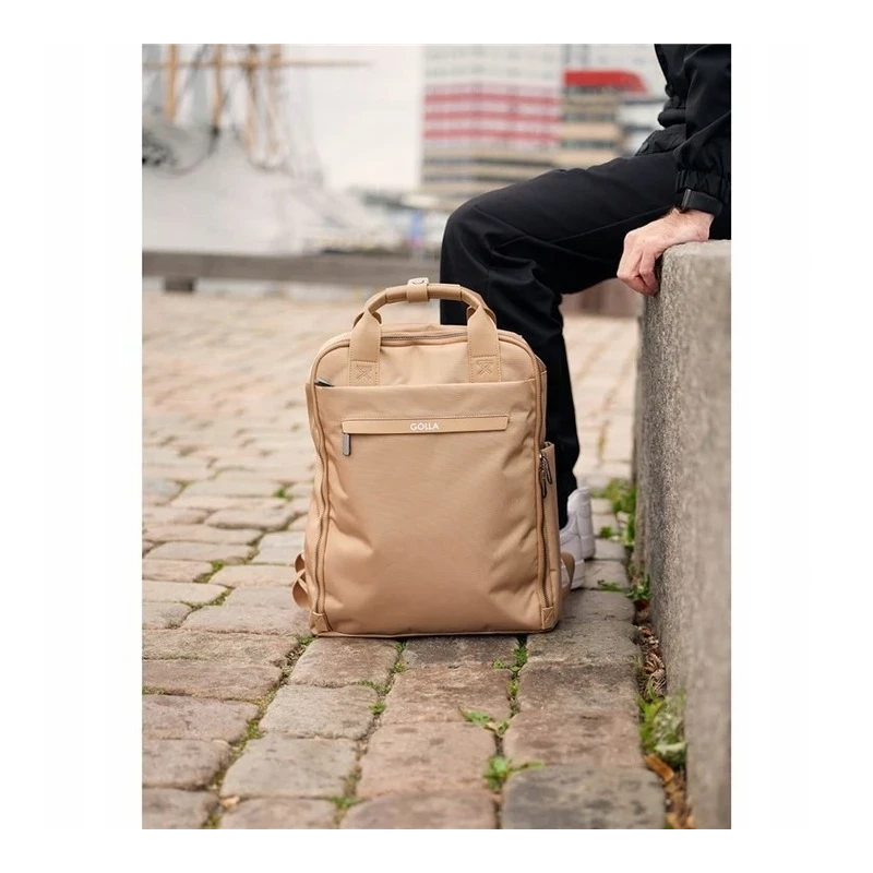 Golla Backpack Orion - plecak z kieszenią na MacBook 16" (coffee)
