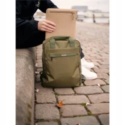 Golla Backpack Orion wygodny plecak z kieszenią na MacBook 16" (green)
