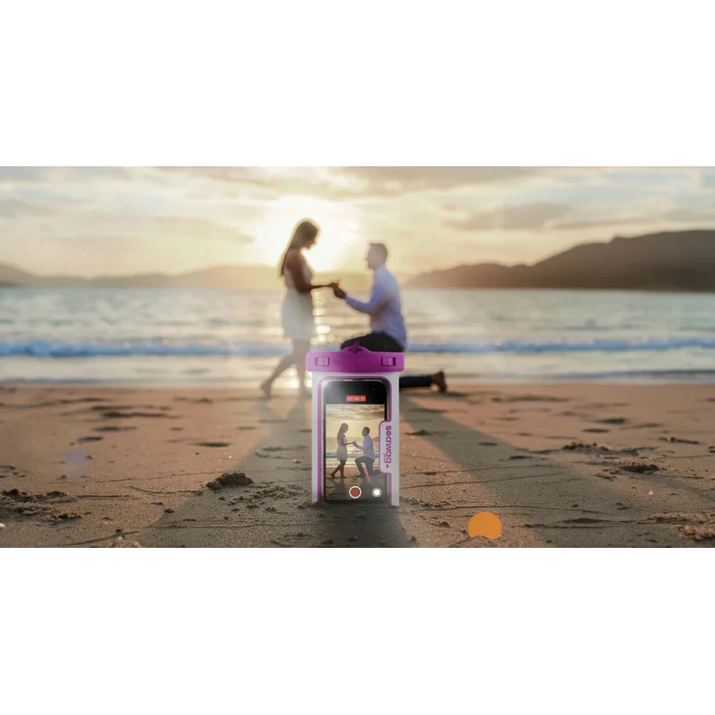 Seawag Element Proof Case - wodoodporne etui do telefonu (white/pink)