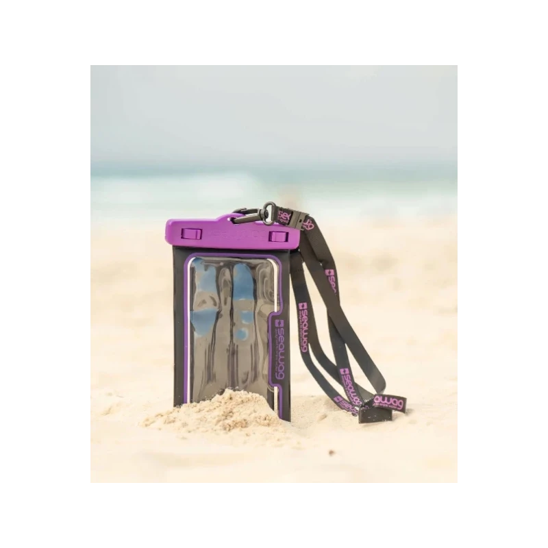 Seawag Element Proof Case - wodoodporne etui do telefonu (black/purple)