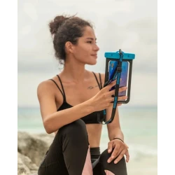 Seawag Proof Case wodoodporne etui do telefonu IPX8 + smycz (white/purple)