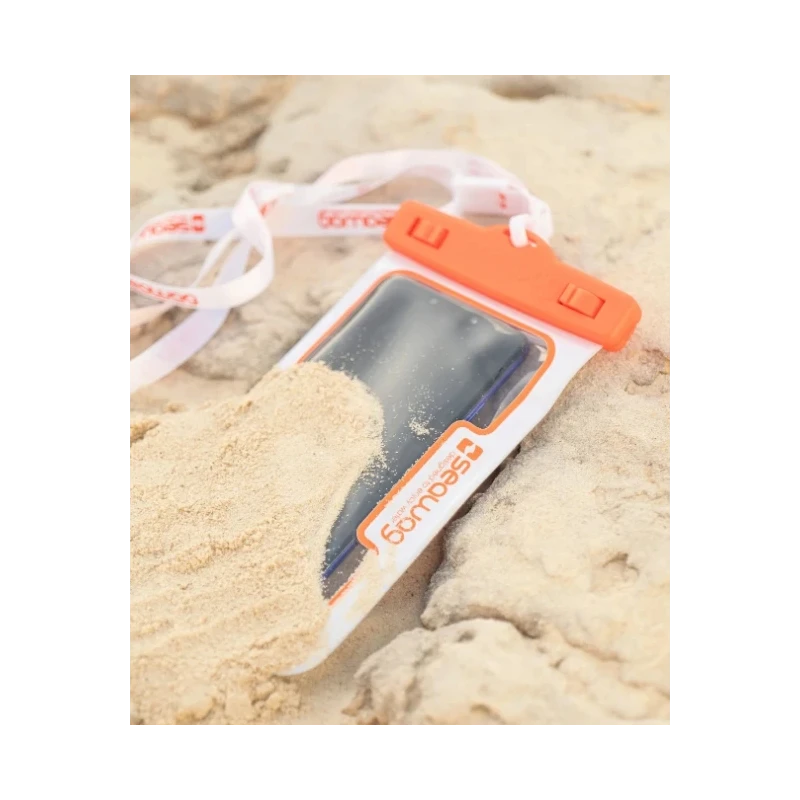 Seawag Element Proof Case - wodoodporne etui do telefonu (black/orange)
