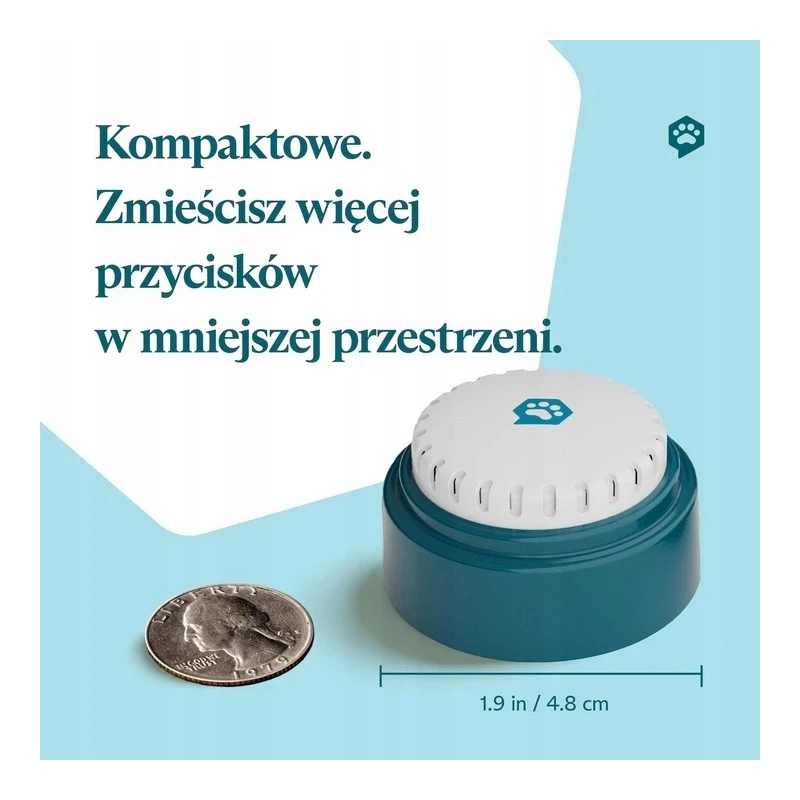 FluentPet Speek Up Buttons zestaw 4 przycisków do komunikacji z psem/kotem