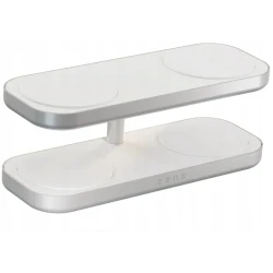 ZENS Quattro Charger Pro 4 ładowarka bezprzewodowa Qi2 4x15W MagSafe white