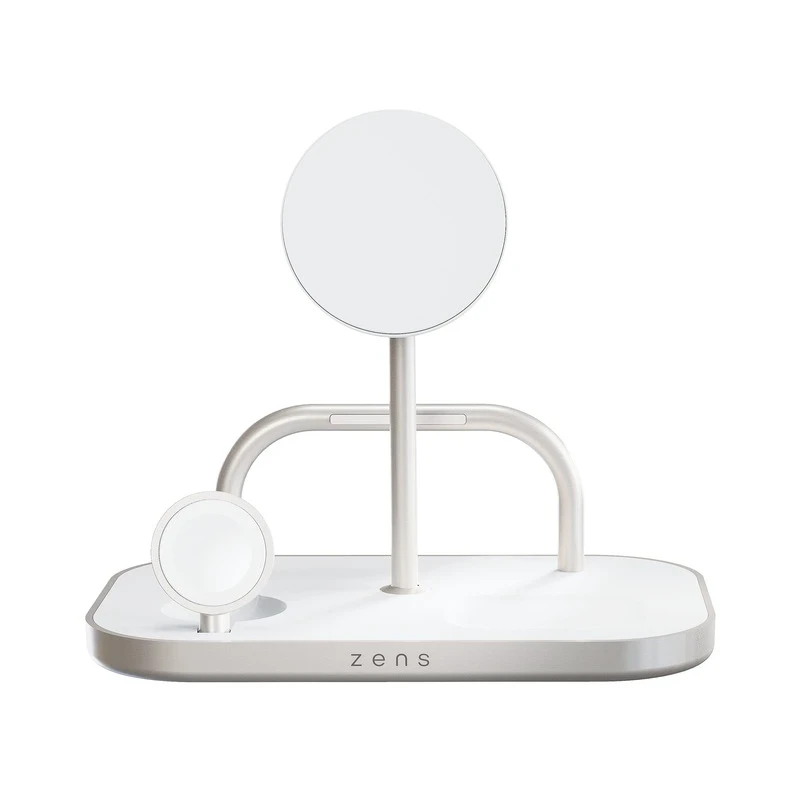 Zens 4-1 Wireless Charger 60W - bezprzewodowa ładowarka Qi2 do trzech urządzeń (60W), z możliwością ładowania czwartego urządzen