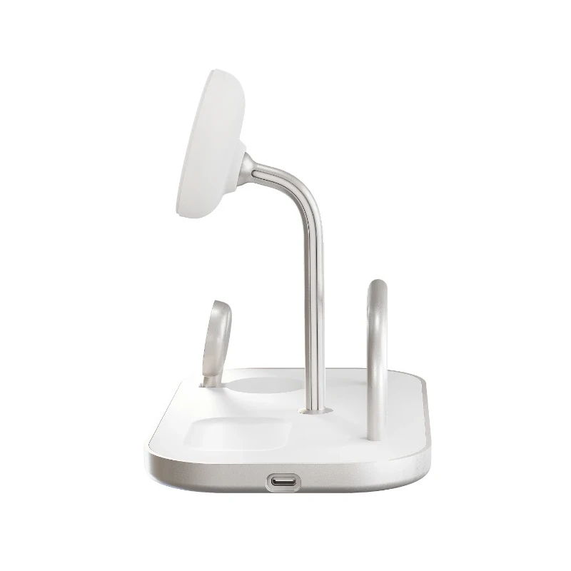 Zens 4-1 Wireless Charger 60W - bezprzewodowa ładowarka Qi2 do trzech urządzeń (60W), z możliwością ładowania czwartego urządzen