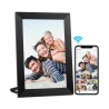 Aeezo Portrait czarna cyfrowa ramka zdjęcia 10' 32GB dotyk WiFi Android iOS