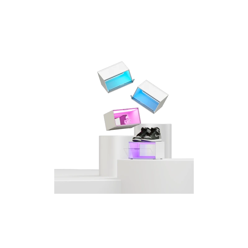 Nanoleaf x Fantaqi EXPO Smart LED Display Case Starter Pack - witryna z podświetleniem LED 38cm x 29cm x 22cm (4 sztuki)