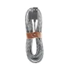 Native Union Belt Cable - kabel Lightning ze skórzanym zapięciem 3m (zebra)