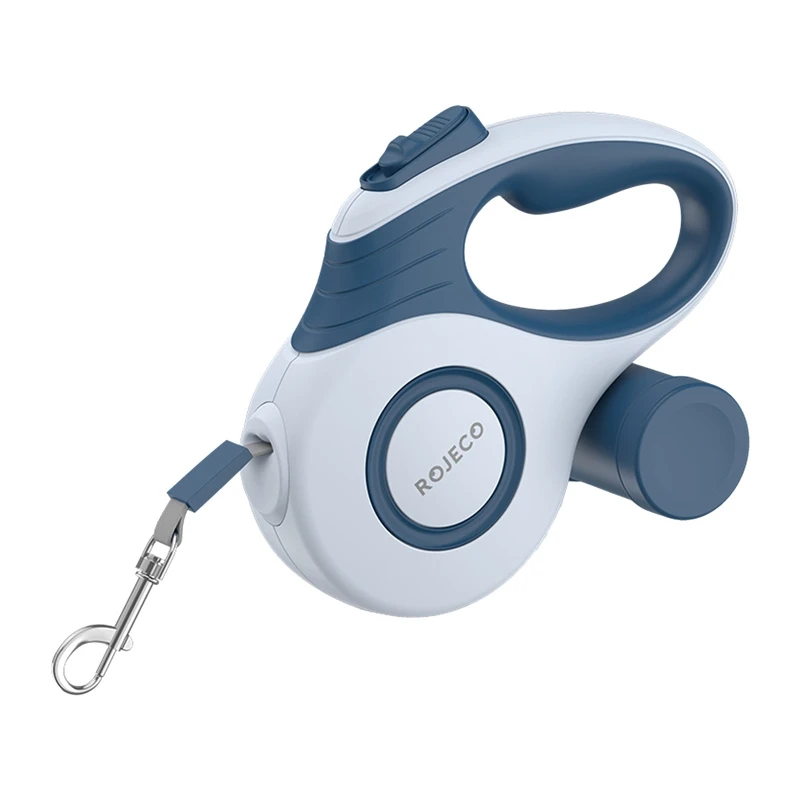 Smycz automatyczna 5m Rojeco A12 (niebieska)