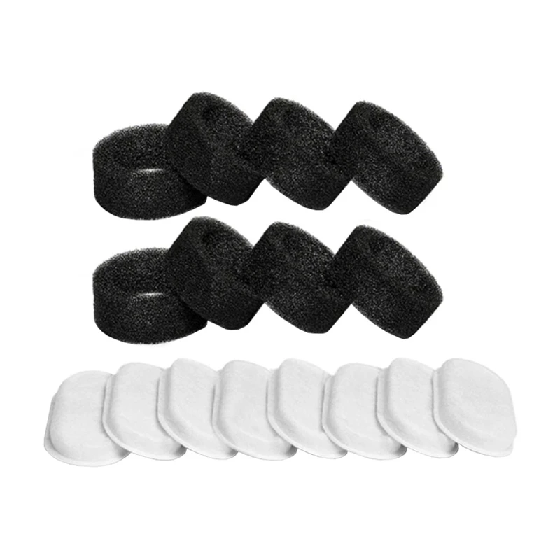 Filtry do inteligentnej fontanny/poidła ze stali nierdzewnej dla zwierząt Rojeco (8 szt)