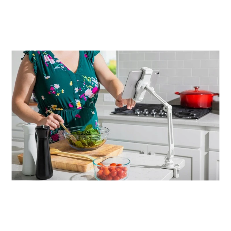 Twelve South HoverBar Duo Snap 2 - regulowany, magnetyczny uchwyt do iPad, iPhone (white)