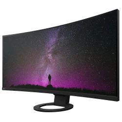EIZO EV3895-BK  - ultraszeroki monitor z zakrzywionym ekranem, z USB-C i kartą sieciową (czarny)