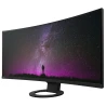 EIZO EV3895-BK  - ultraszeroki monitor z zakrzywionym ekranem, z USB-C i kartą sieciową (czarny)