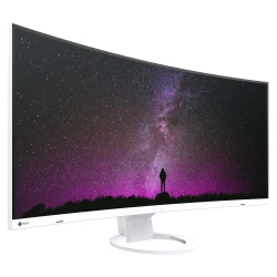 EIZO EV3895-WT - ultraszeroki monitor z zakrzywionym ekranem, z USB-C i kartą sieciową (biały)