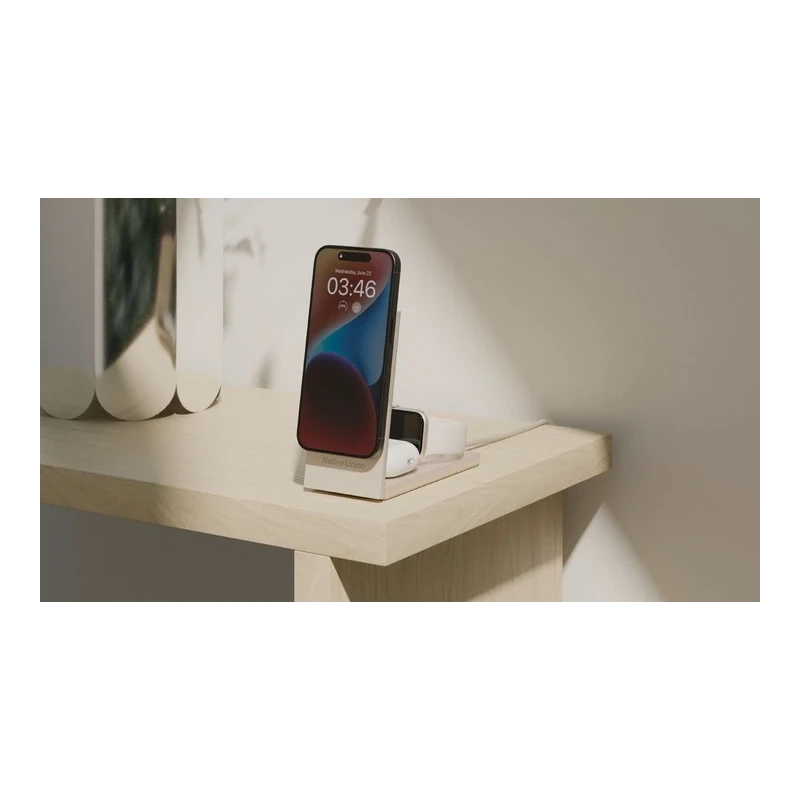 Native Union Rise 3w1 INT Qi2 szybka bezprzewodowa ładowarka 15W MagSafe
