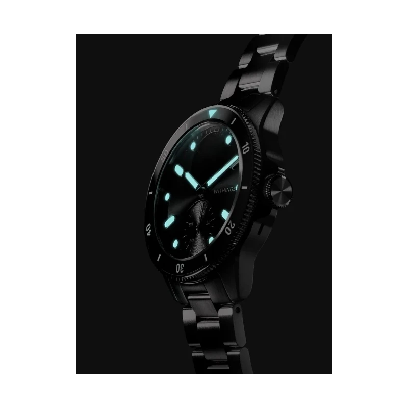 Zegarek Withings Nova smartwatch szafirowe szkło pomiarem tętna SPO2 EKG