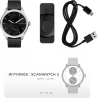 Withings Scanwatch 2 zegarek smartwatch puls EKG temperatura 42mm stal BT