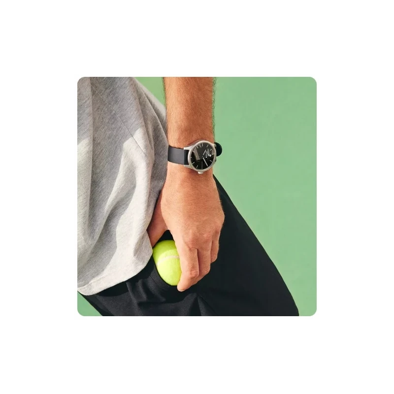 Withings Scanwatch 2 - zegarek z funkcją EKG, pomiarem pulsu i SPO2 oraz mierzeniem aktywności fizycznej i snu (42mm, black)