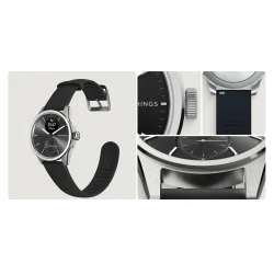 Withings Scanwatch 2 zegarek smartwatch puls EKG temperatura 42mm stal BT