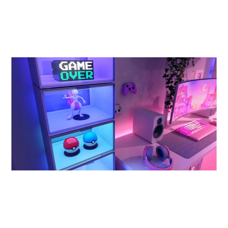 Nanoleaf x Fantaqi EXPO Smart LED Display Case Starter Pack - witryna z podświetleniem LED 38cm x 29cm x 22cm (4 sztuki)