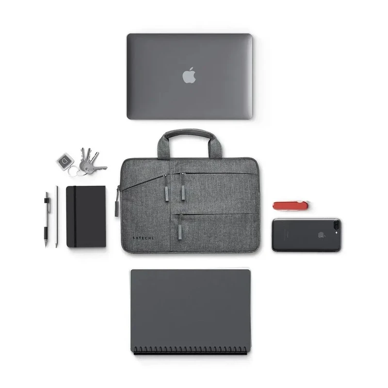Satechi - nylonowa, wodoodporna torba na laptopa 13" (gray)
