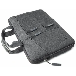 Satechi wytrzymała markowa, nylonowa, wodoodporna torba na laptopa 13" gray