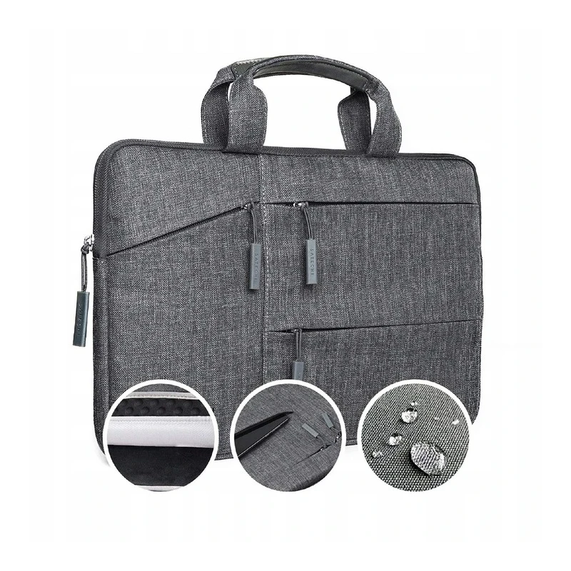 Satechi - nylonowa, wodoodporna torba na laptopa 13" (gray)